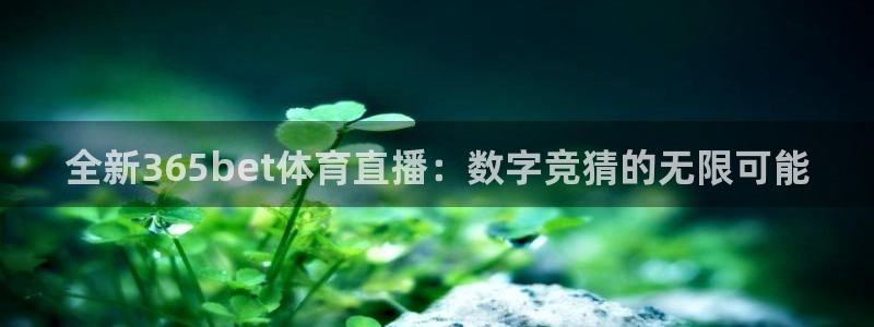 全新365bet体育直播：数字竞猜的无限可能